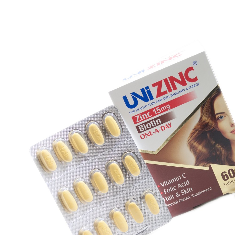 قرص یونی زینک 60 عددی