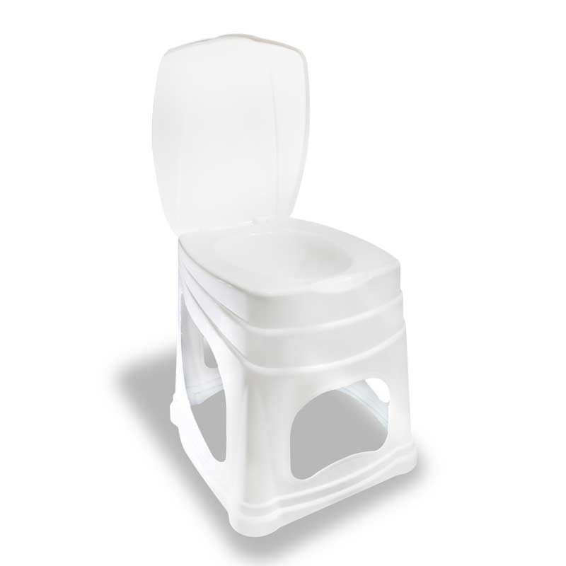 توالت فرنگی پلاستیکی چهارپایه