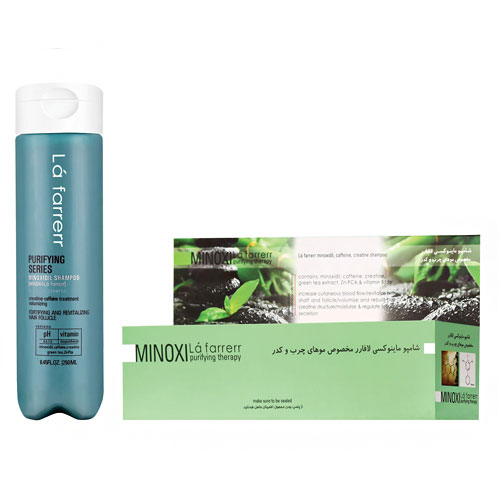 شامپو ماینوکسی مخصوص موهای چرب و کدر لافارر