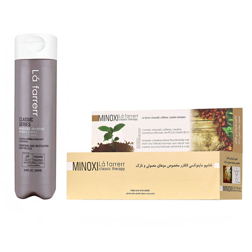 شامپو ماینوکسی مخصوص مو های معمولی و نازک لافارر