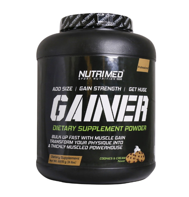 پودر گینر نوتریمد 2270 گرم کوکیز اند کرم