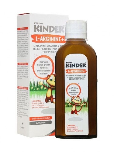شربت ال آرژنین پلاس کیندر